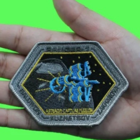 For All Mankind Patch Ranger-1 Asteroid Capture Mission Embroidered Iron On - Picture 2 of 4